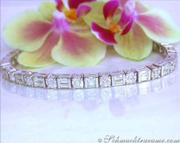 Hochkarätiges Diamanten Armband (9,41 ct.) #1 Hochkarätiges Diamanten Armband (9,41 ct.) #1
